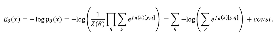 Joint Energy-Based Semantic Segmentation Derivation